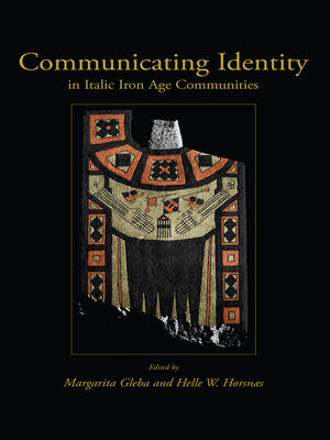 cover image of Communicating Identity in Italic Iron Age Communities